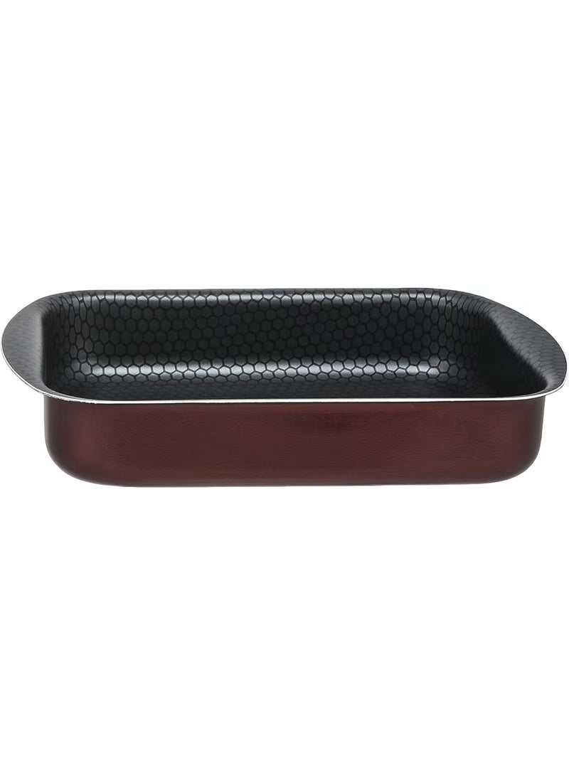 Trueval tray set, 25cm/35cm, dark red color - Image 3
